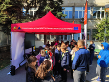 Героите от пожарната в действие!